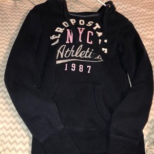Navy Blue Aeropostale Sweatshirt/ hoodie